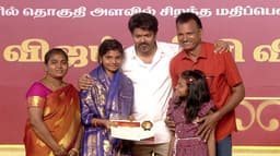 வேல்முருகன் சர்ச்சை பேச்சு - விழா மேடையில் மாணவி பதிலடி