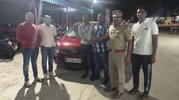 வாகன தணிக்கையில் சிக்கிய போலீசாரால் தேடபட்டு வந்த நைஜீரியாவை சேர்ந்த நபர்...