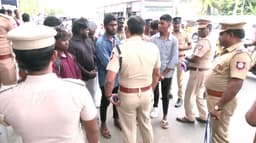 நந்தனம் அரசு கல்லூரியில் தகராறு செய்ய முயன்ற 8 பேர் கைது..