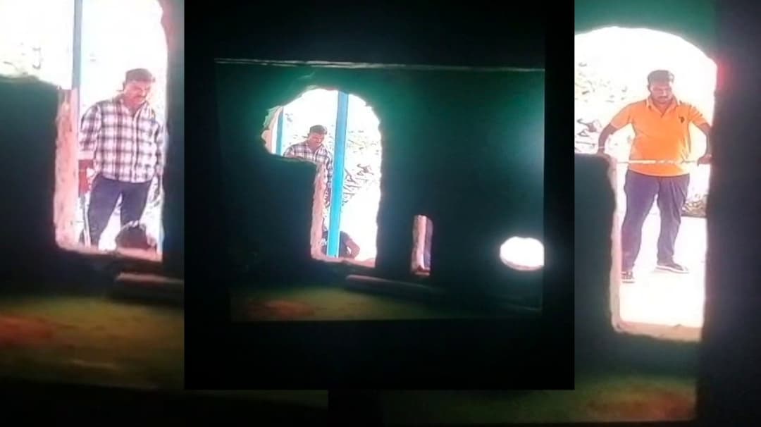 இளைஞர் அஜித்தை சீருடையில் இல்லாத போலீசார் பிளாஸ்டிக் பைப்கள் வைத்து தாக்கும் கொடூர காட்சி..!