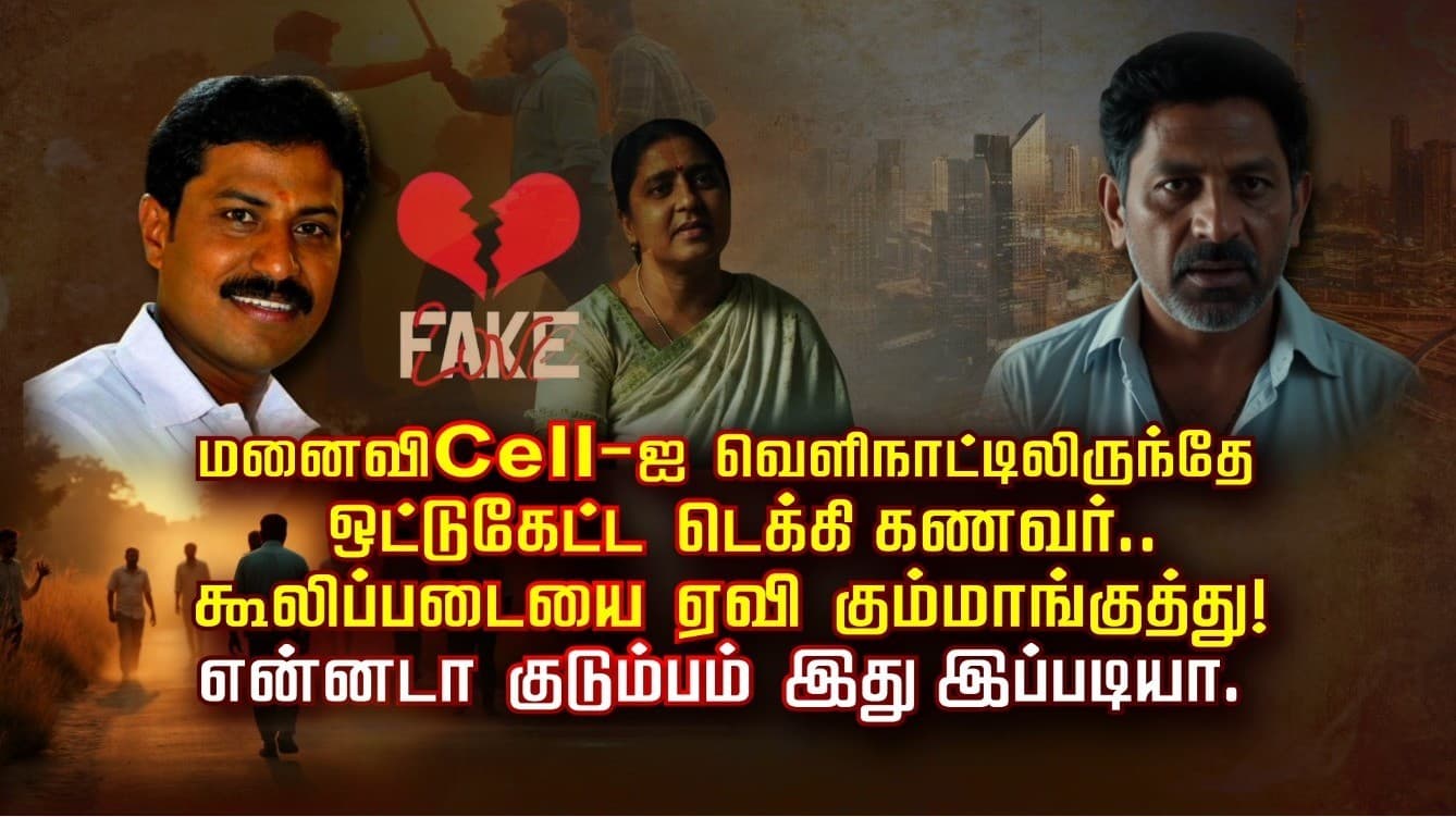மனைவி Cell-ஐ வெளிநாட்டிலிருந்தே ஒட்டுகேட்ட டெக்கி கணவர்..  கூலிப்படையை ஏவி கும்மாங்குத்து ! என்னடா குடும்பம் இது..? இப்படியா.?