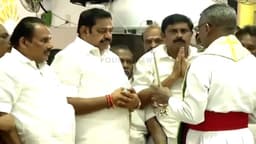 பனிமய மாதா பேராலயத்தில் எடப்பாடி பழனிசாமி வழிபாடு