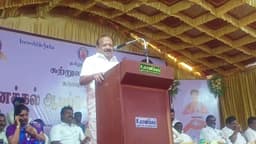 அன்புமணியை சின்னய்யா எனக் குறிப்பிட்ட அமைச்சர் எம்.ஆர்.கே.பன்னீர்செல்வம்